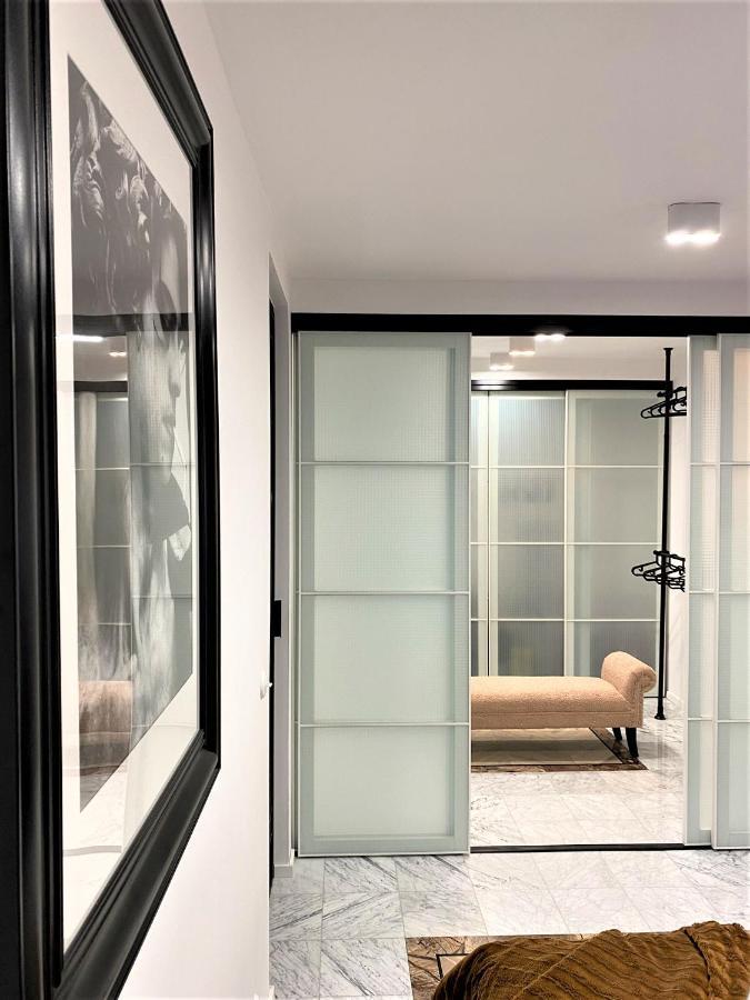 Design+LUXUS Apartment im Zentrum! +Netflix Warschau Exterior foto
