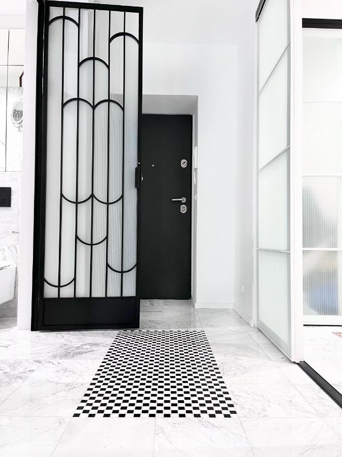 Design+LUXUS Apartment im Zentrum! +Netflix Warschau Exterior foto