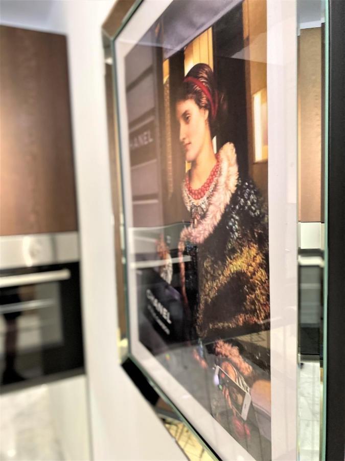Design+LUXUS Apartment im Zentrum! +Netflix Warschau Exterior foto