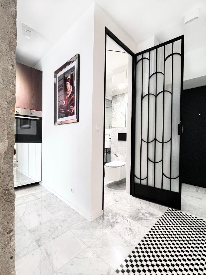 Design+LUXUS Apartment im Zentrum! +Netflix Warschau Exterior foto